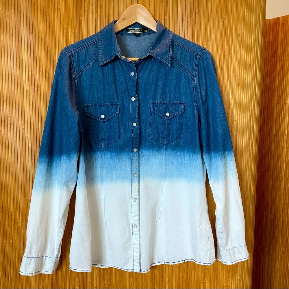Denim Ombré from Love Stich - Cool Western
